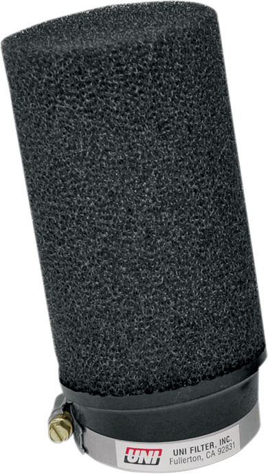 UNI FILTER - UP6245SA - Snowmobile Pod Air Filter - Angled - 2-1/2" Id
