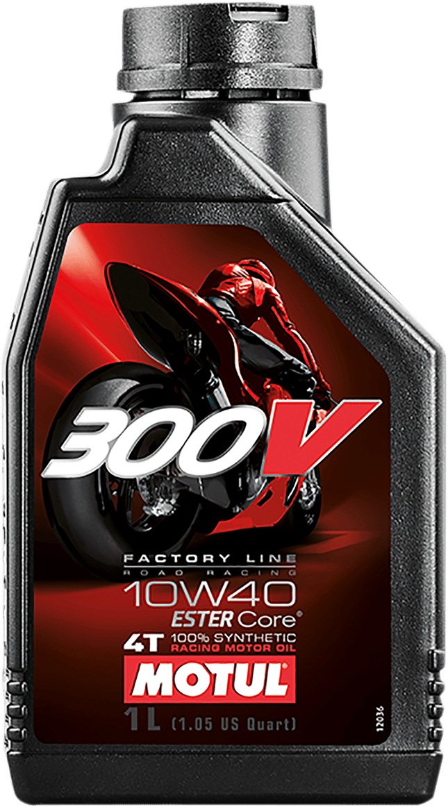 MOTUL - 104118 - 300V Factory Line Road Racing Synthetic 4T Engine Oil