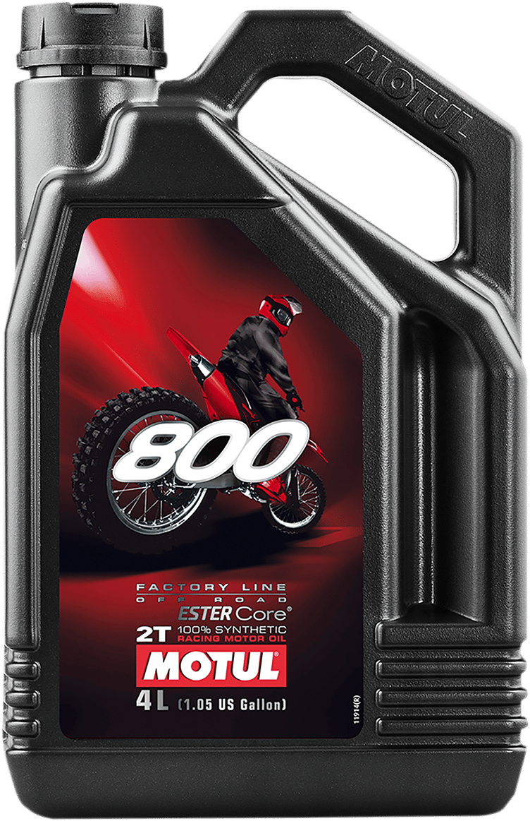 MOTUL - 104039 - 800 Factory Line Synthetic 2T Engine Oil