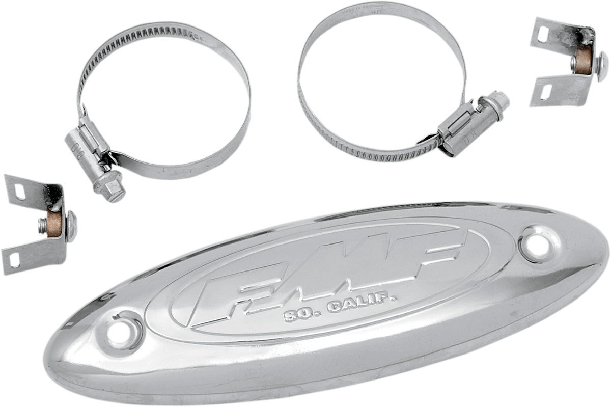 FMF - 040231 - Universal Header Heat Shield - Stainless Steel
