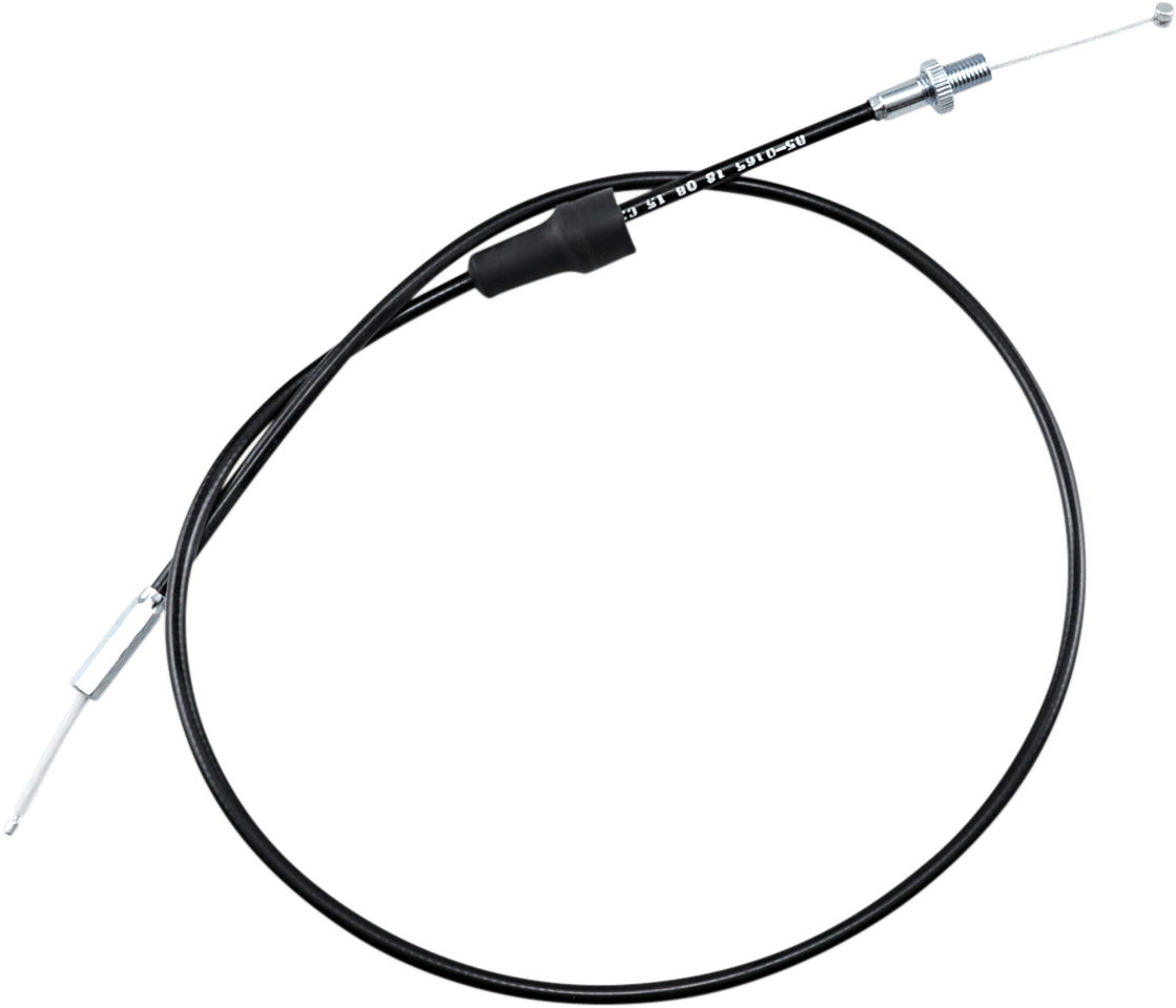 MOTION PRO - 050165 - Black Vinyl Throttle Cable - Pull - '86-'01 Grizzly/Moto-4