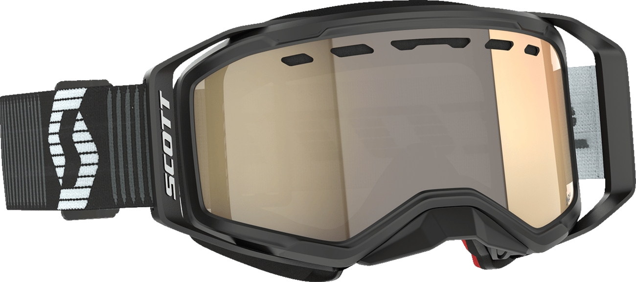 SCOTT - 4215021007245 - Prospect 2.0 Smb Goggle - Black/White - Dual Pane - Light Sensitive - Bronze Chrome Lens