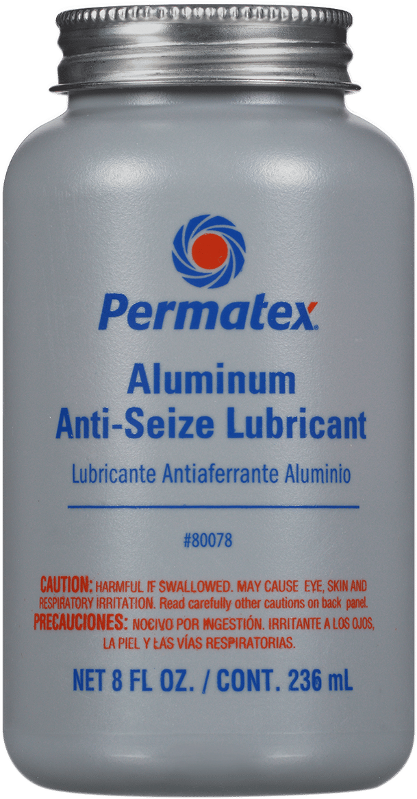 PERMATEX - 80078 - Anti-Seize With Brush Top - 8 U.s. Fl Oz.