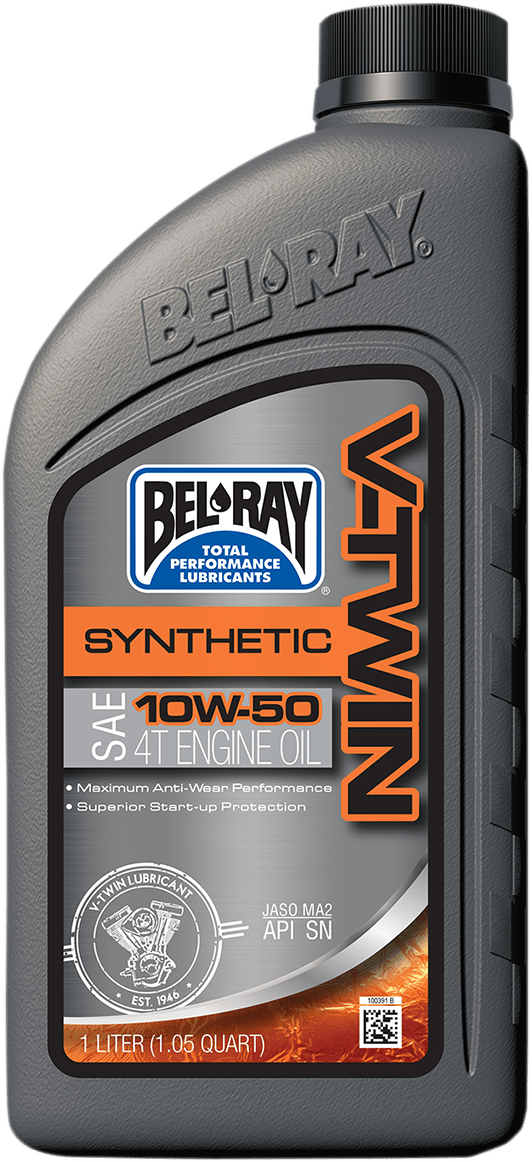 V-Twin Synthetic Oil 10W50 1L (12/CASE Sold Ea)