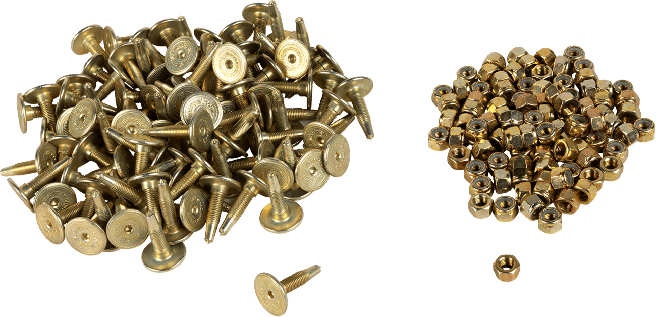 WOODY'S - GDP61075B - Carbide Studs - Gold Digger® Traction Master® - 1.075" - 96 Pack