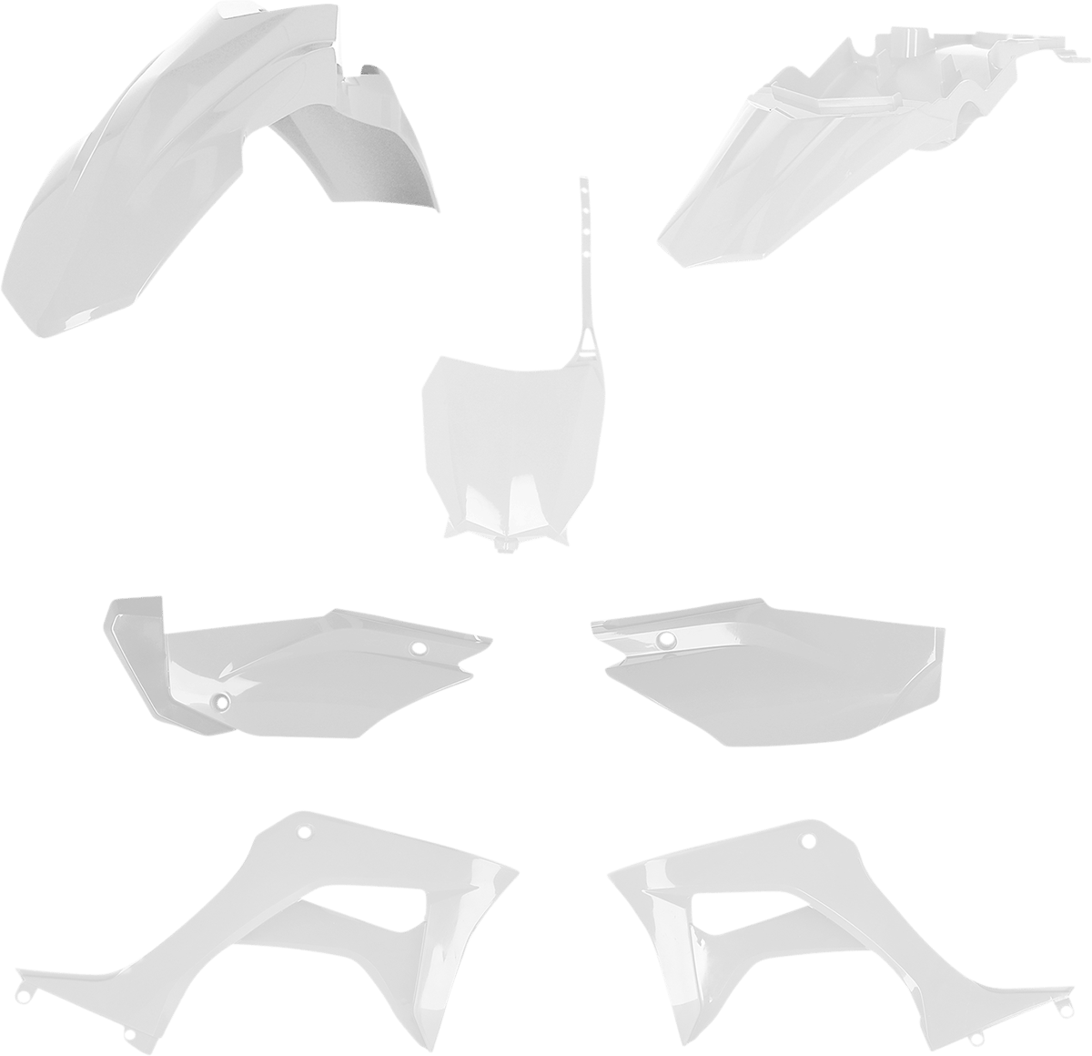 Full Plastic Kit Hon White