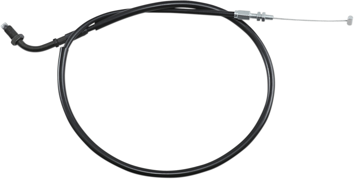 MOTION PRO - 020007 - Black Vinyl Throttle Cable - Pull - '70-'83 Honda Cb/Ft
