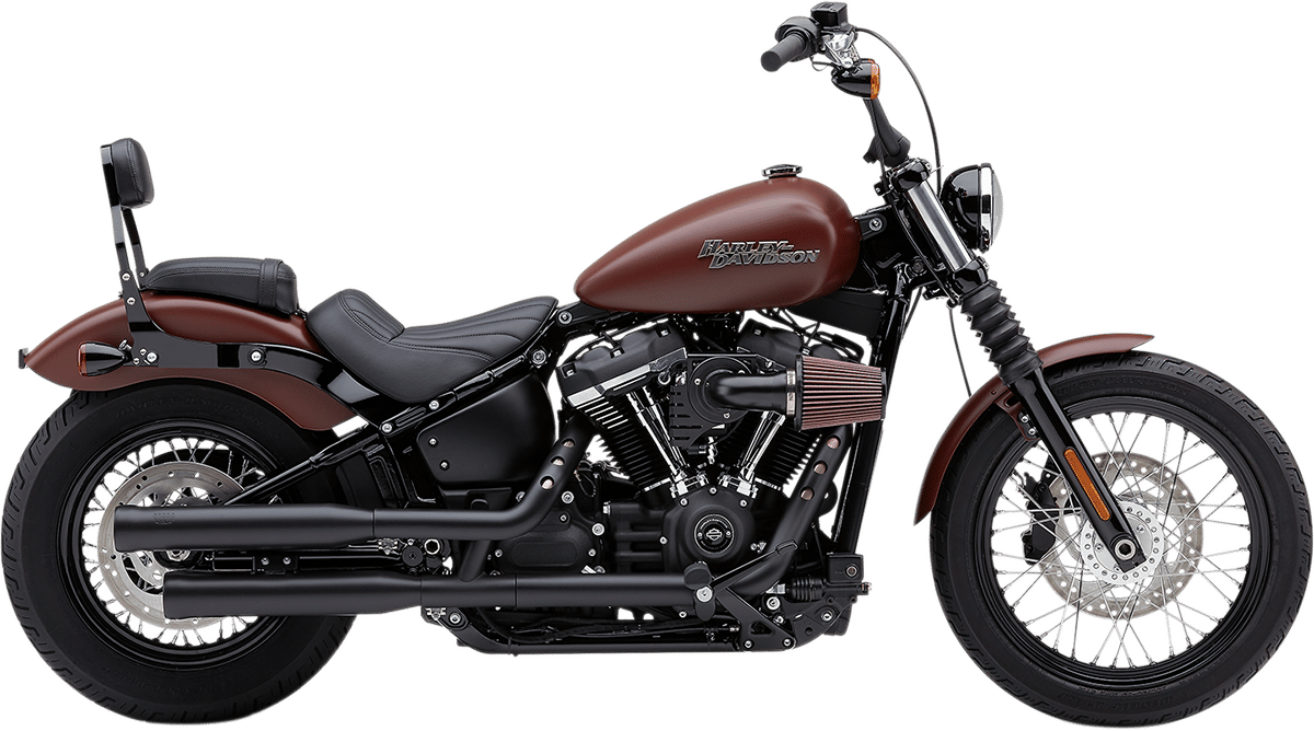 COBRA - 6048B - Neighbor Hater Slip-On Mufflers - Black - Flhc/Flhcs/Flde