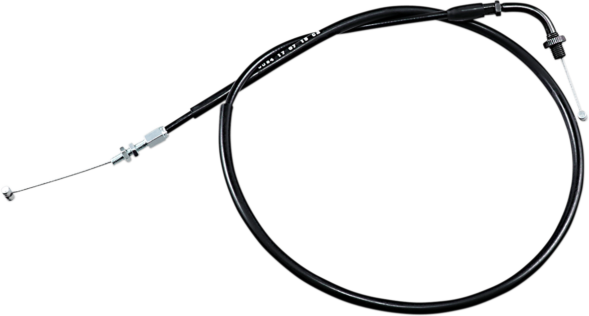 MOTION PRO - 020094 - Black Vinyl Throttle Cable - Pull - '82-'07 Honda
