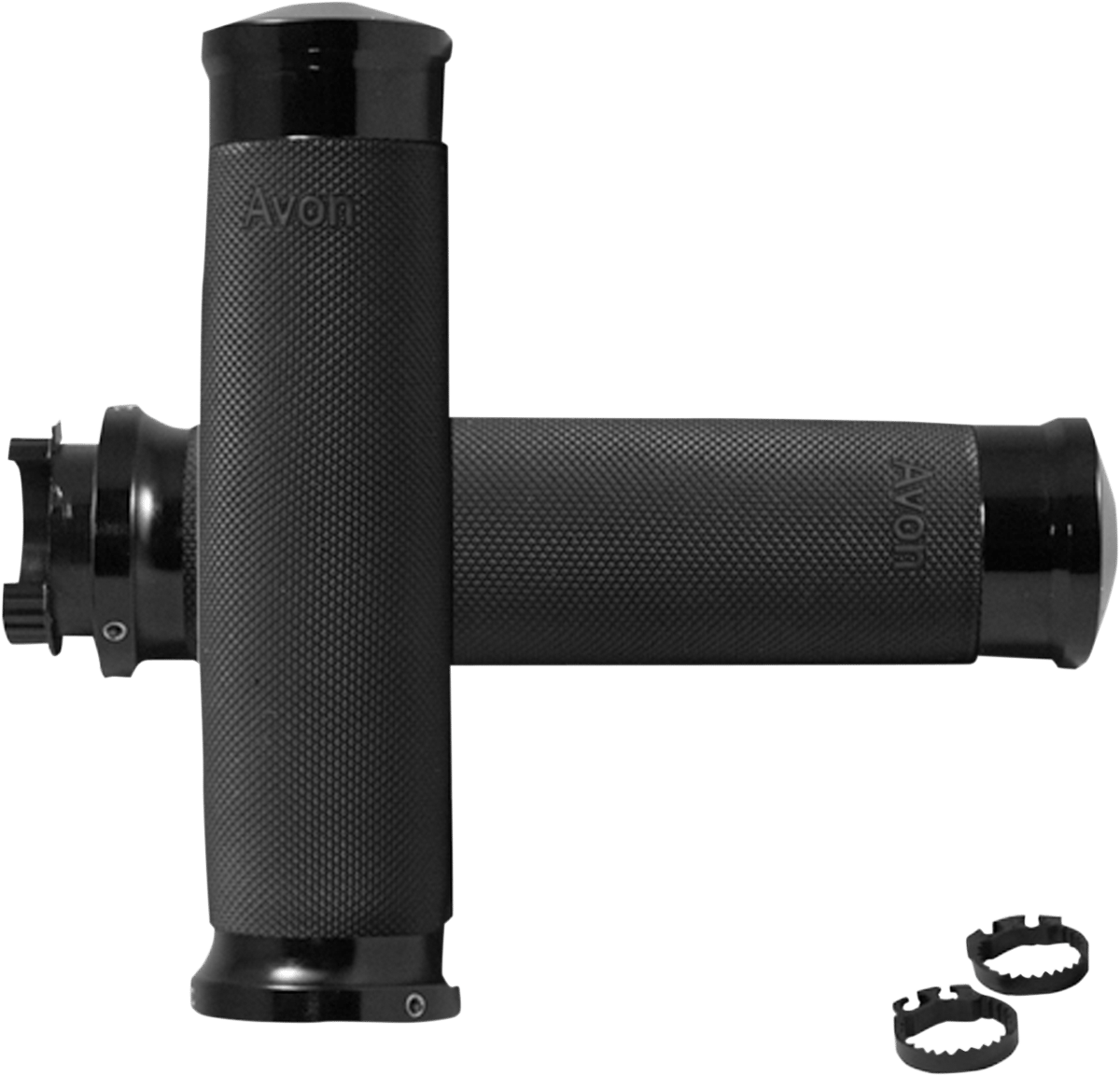 AVON GRIPS - MTCC86ANO - Custom Contour Grips - Touring - Black