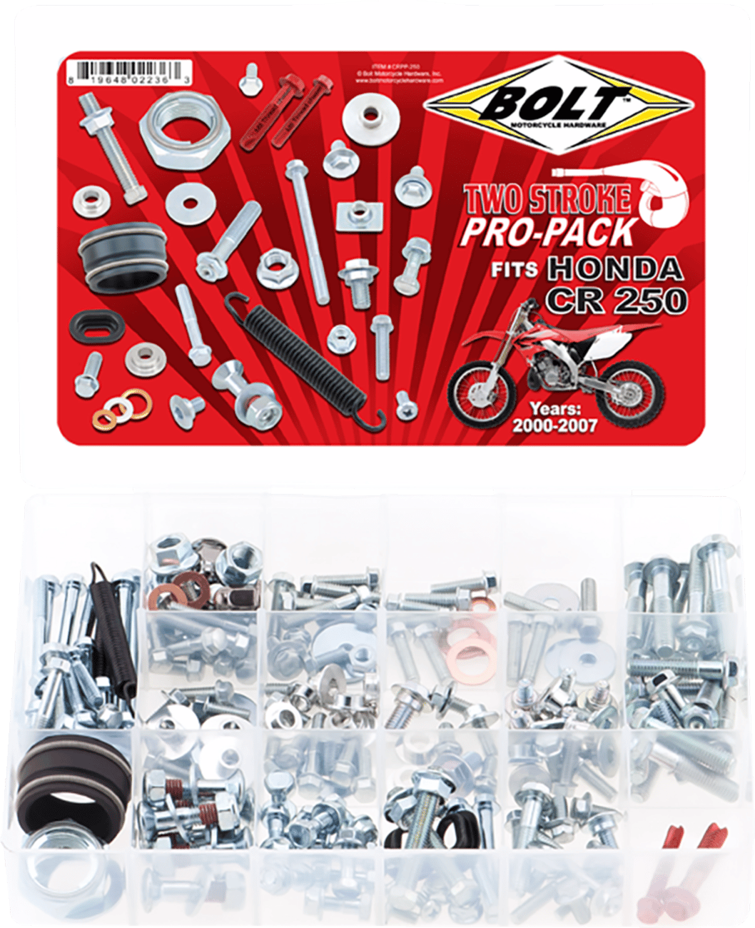 BOLT Honda CR250 Shop Tape Fastener
