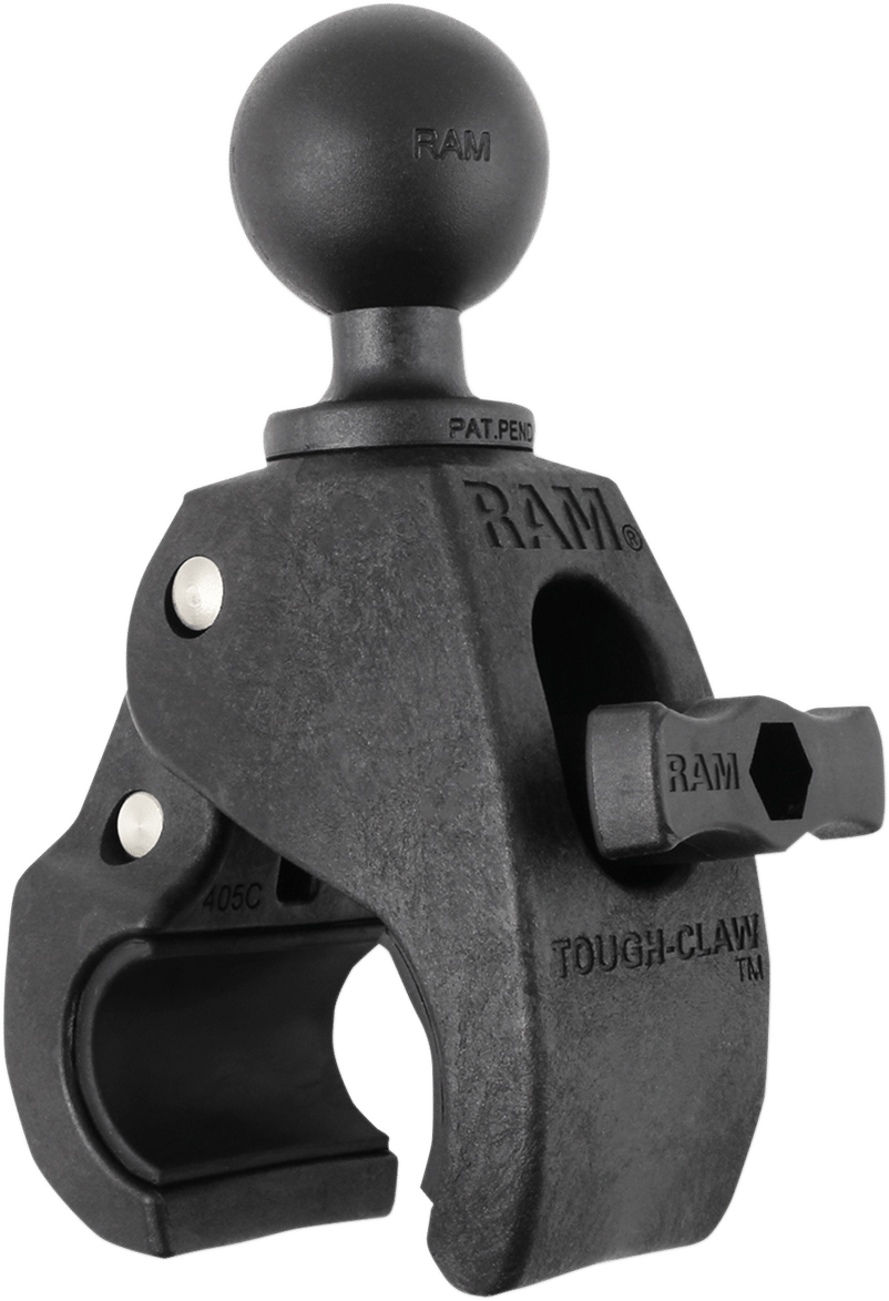 RAM MOUNTS - RAPB404U - Medium Tough-Claw™ With 1" Diameter Rubber Ball