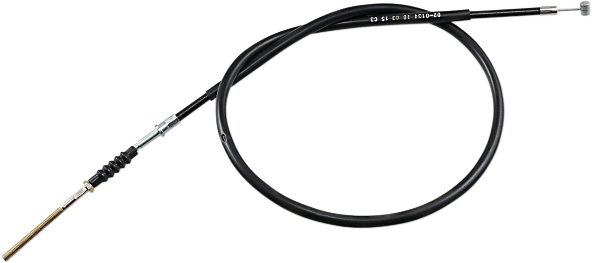 Black Vinyl Front Brake Cable