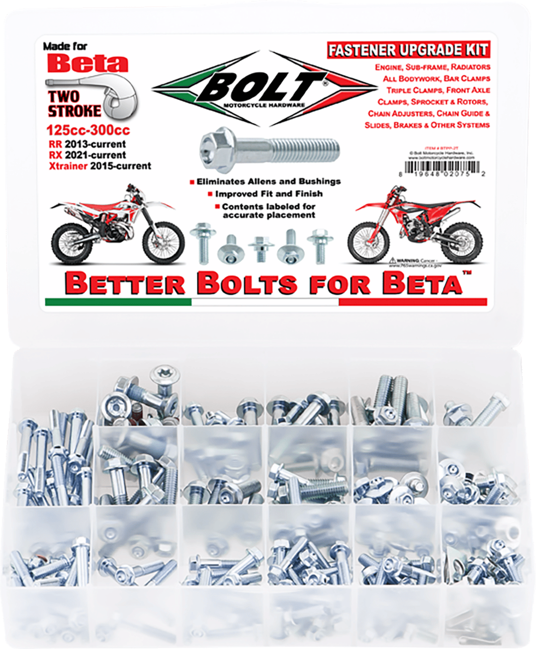 PRO-PACK BETA 2STK Rear/RX/XTRAINER