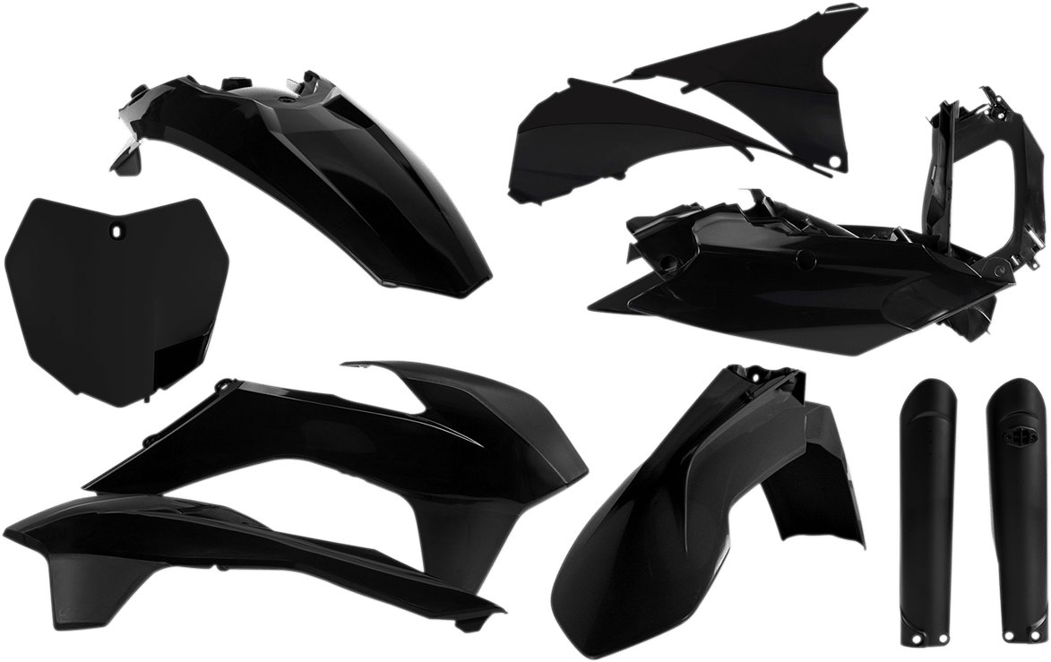 ACERBIS - 2403090001 - Full Body Kit - Black - Ktm - X/Xc '15-'16