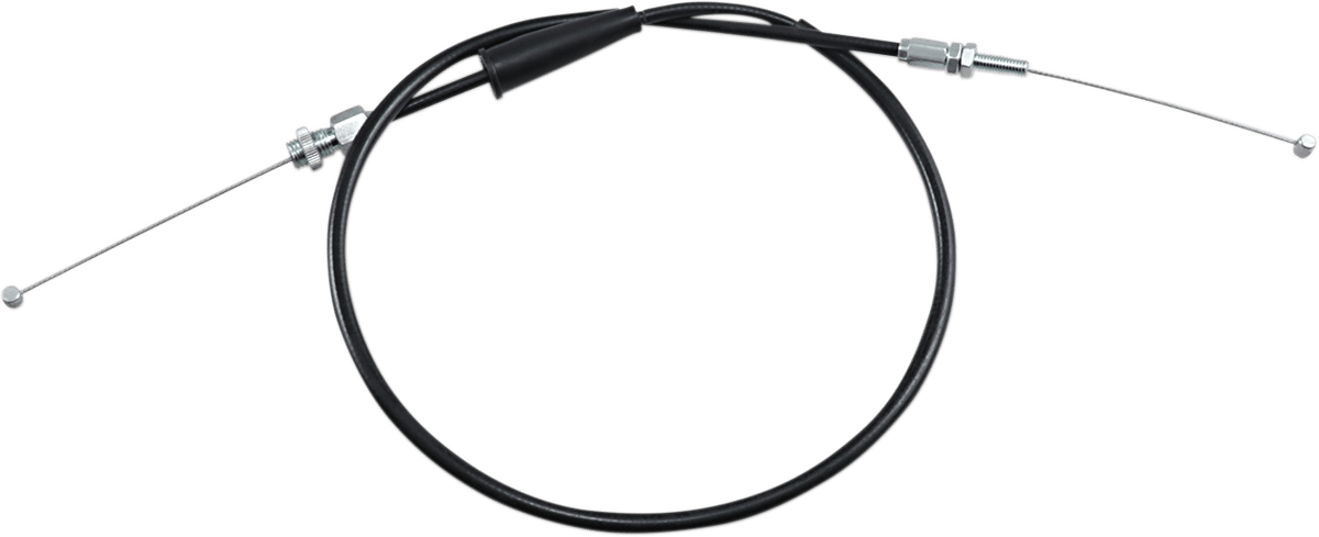 Black Vinyl Throttle Pull Cable