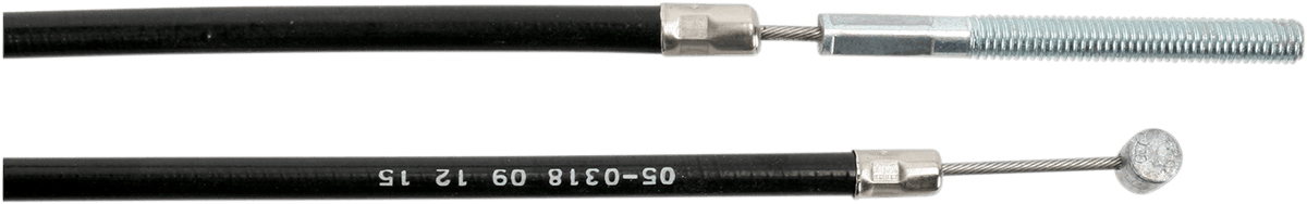 Black Vinyl Front Brake Cable
