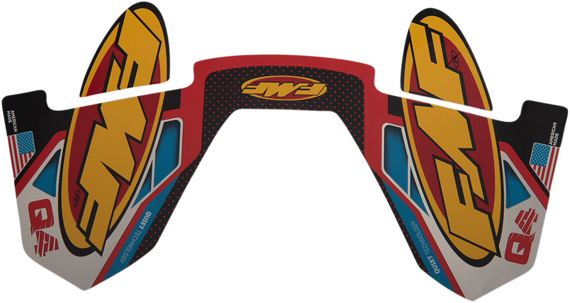 FMF - 014843 - Exhaust Decal - Hex Q4 Wrap