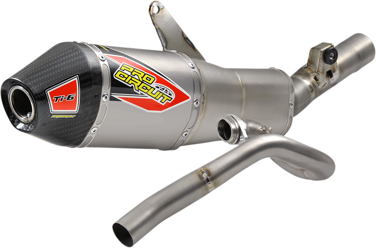 Pro Circuit Ti-6 Titanium Exhaust System Slip-On Exhaust - 0312145F