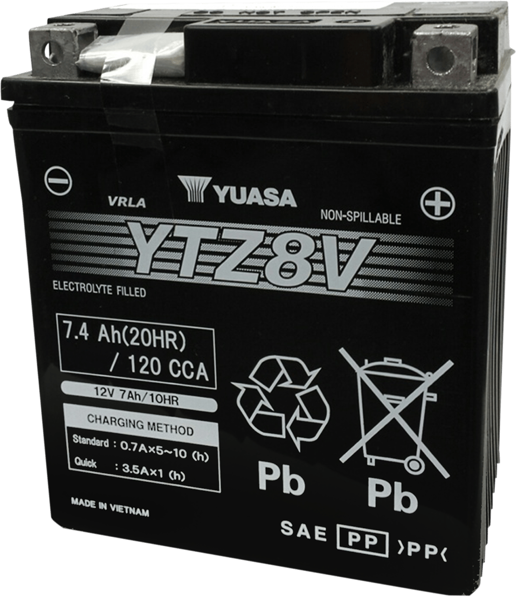 YUASA - YUAM728ZV - High Performance Agm Maintenance-Free Battery
