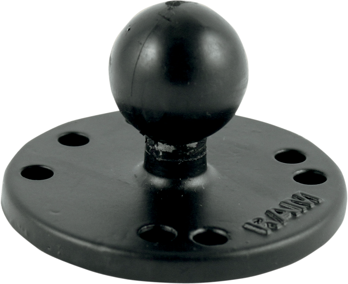 RAM MOUNTS - RAMB202 - Mount Adapter - Ball W/ Amps Hole Adapter
