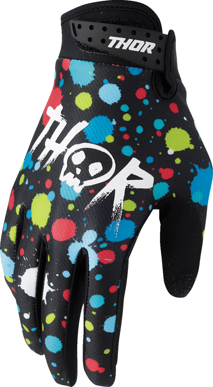 THOR Youth Launchmode Splat Gloves