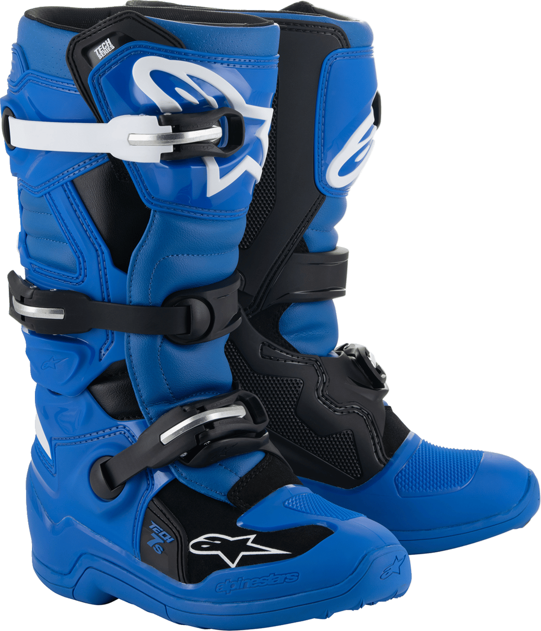 ALPINESTARS - 20150177122 - Youth Tech 7S Boots - Blue/Black/White - Us 2 / Eu 34