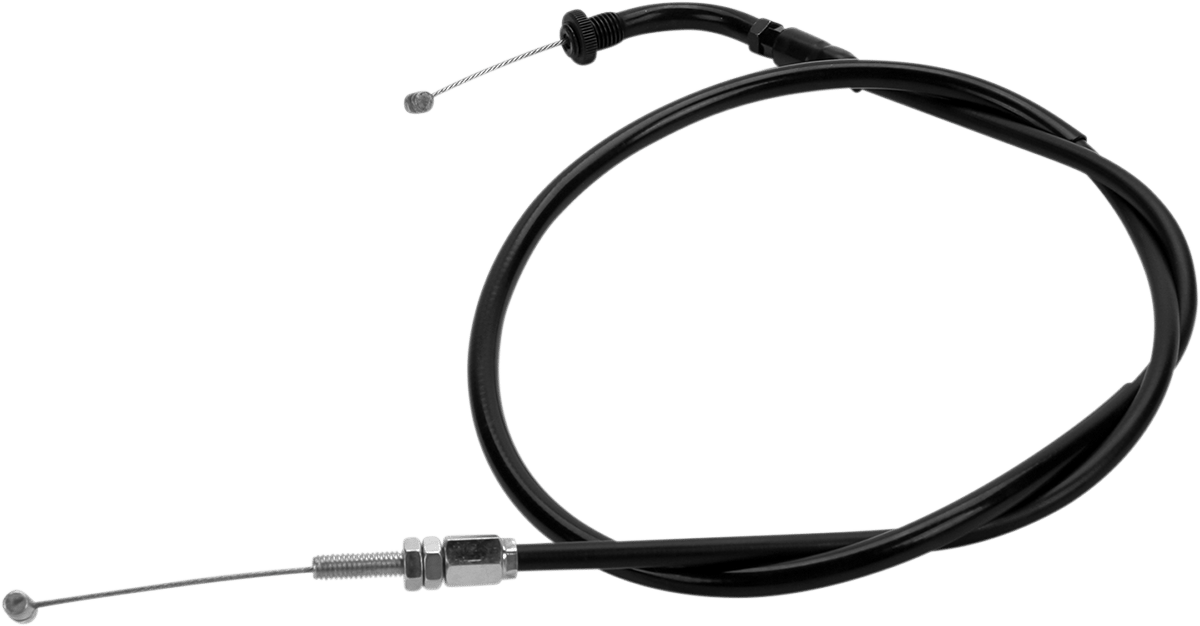 MOTION PRO - 020102 - Black Vinyl Throttle Cable - Pull - '84-'95 Honda Cb/Vf