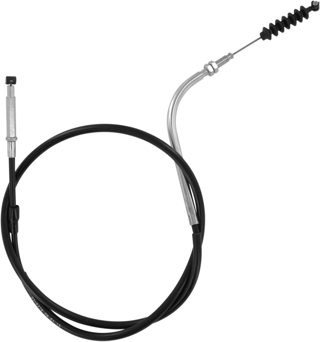 MOTION PRO - 030374 - Black Vinyl Clutch Cable - Kawasaki