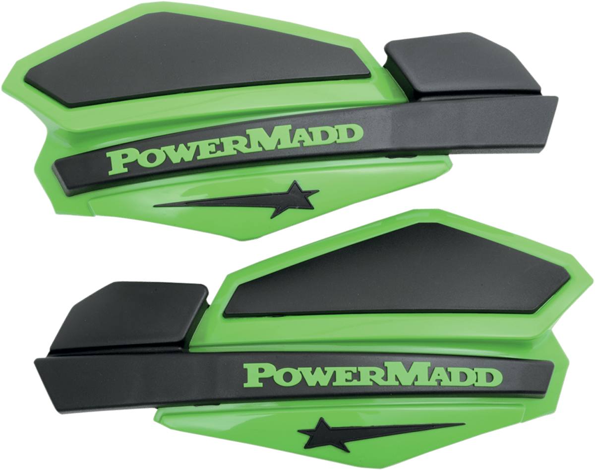 POWERMADD - 34203 - Star Series Handguards - Green/Black