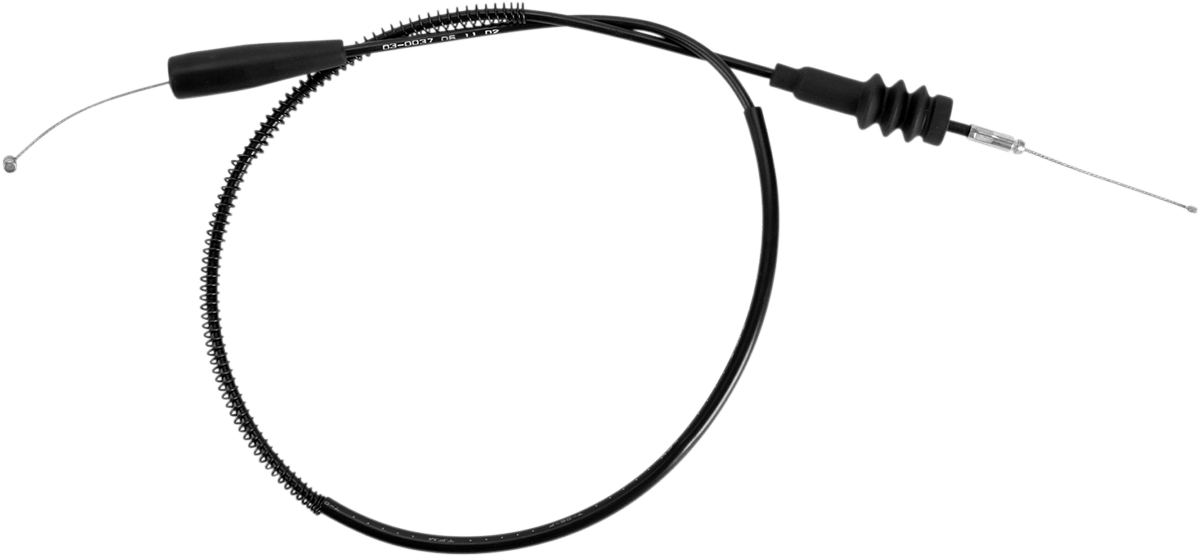 Black Vinyl Throttle Cable
