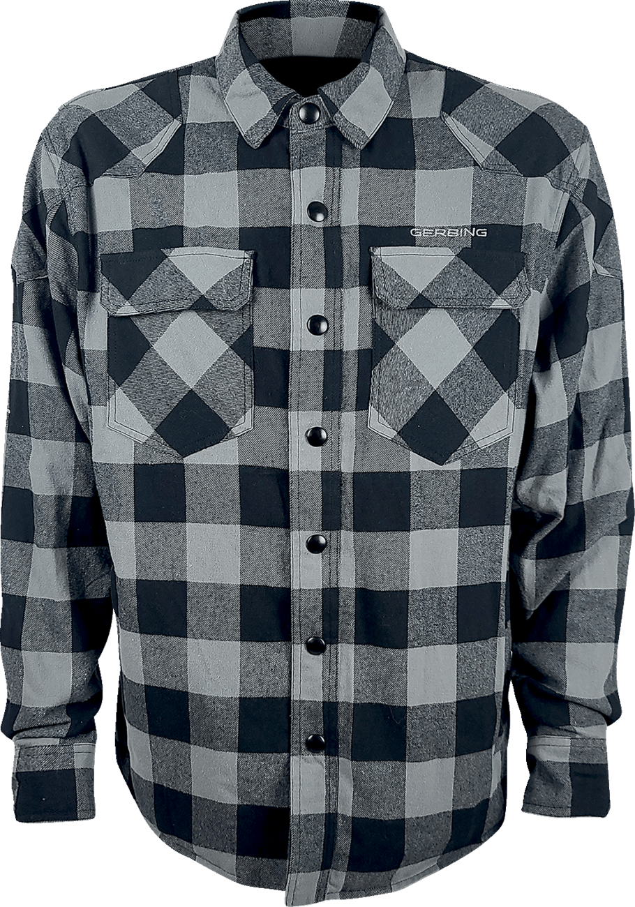 GERBING HEATED CLOTHING 7 V Battery Heated Flannel Shirt