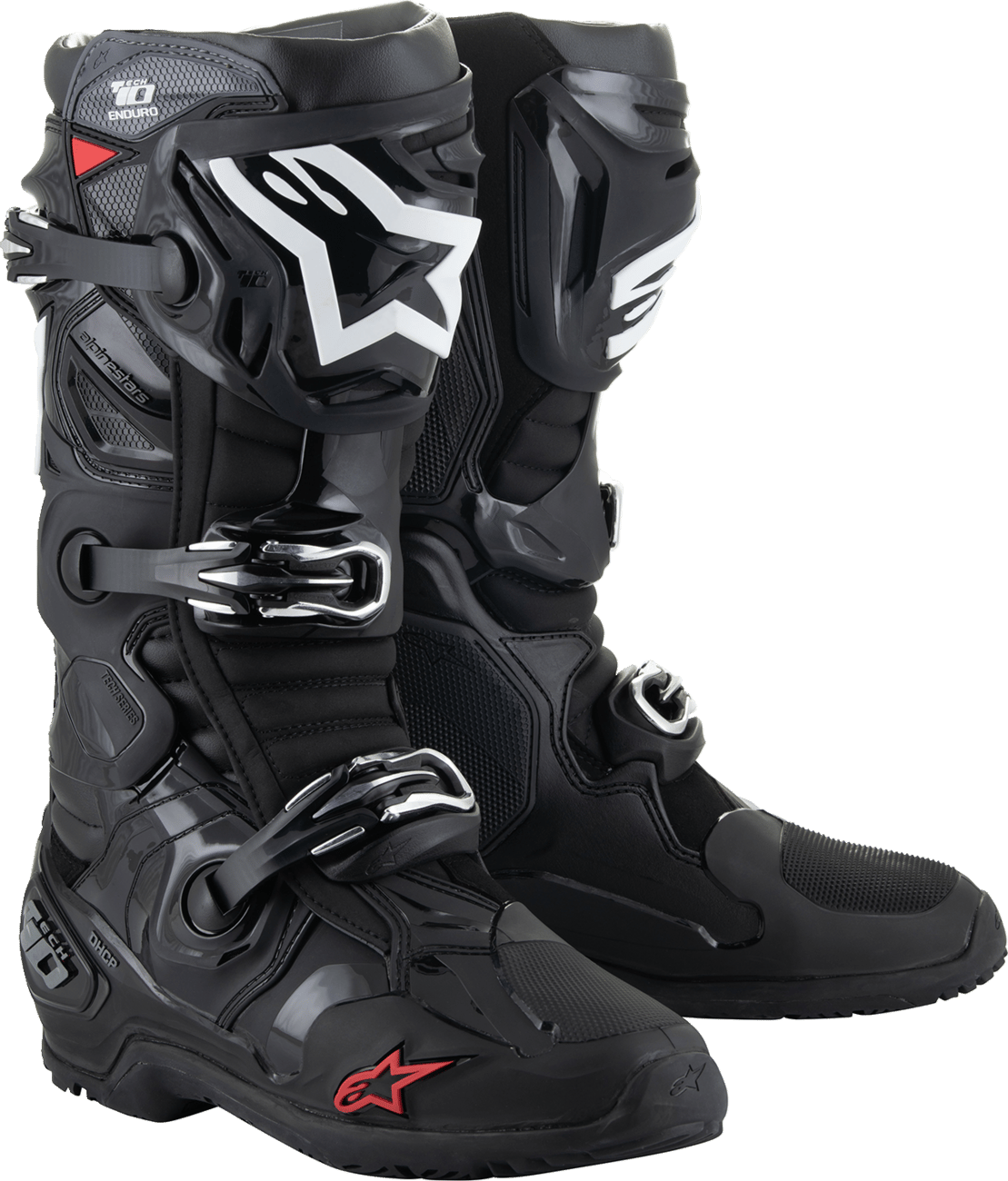 ALPINESTARS - 20100251011 - Tech 10 Enduro Boots - Black - Us 11 / Eu 45.5