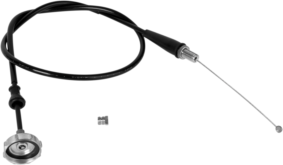 Black Vinyl Throttle Cable