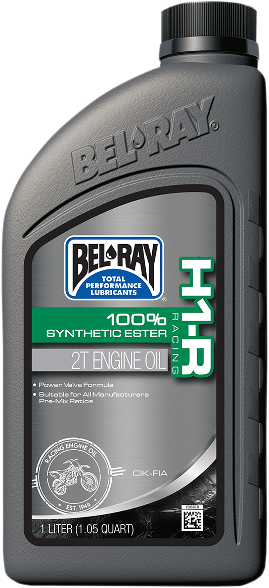 BEL-RAY - 99280B1LW - H1-R Racing 100% Synthetic Ester 2T Engine Oil