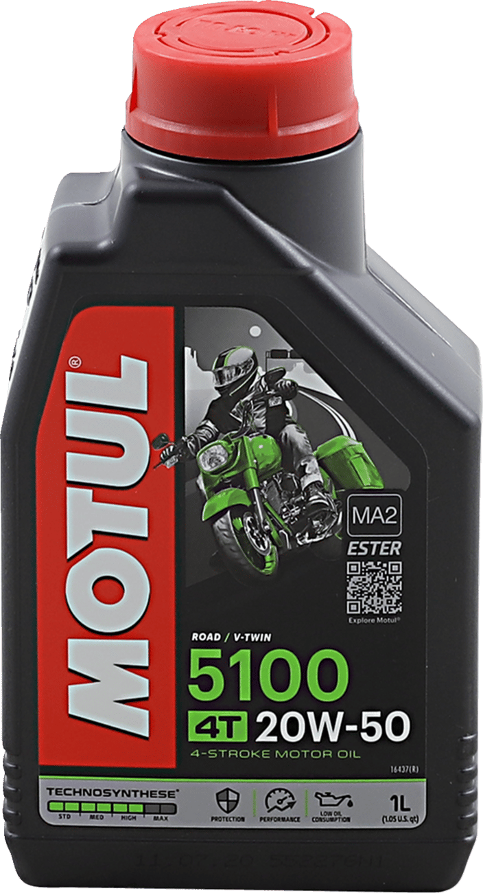 MOTUL 5100 20W-50 Four-Stroke Engine Oil