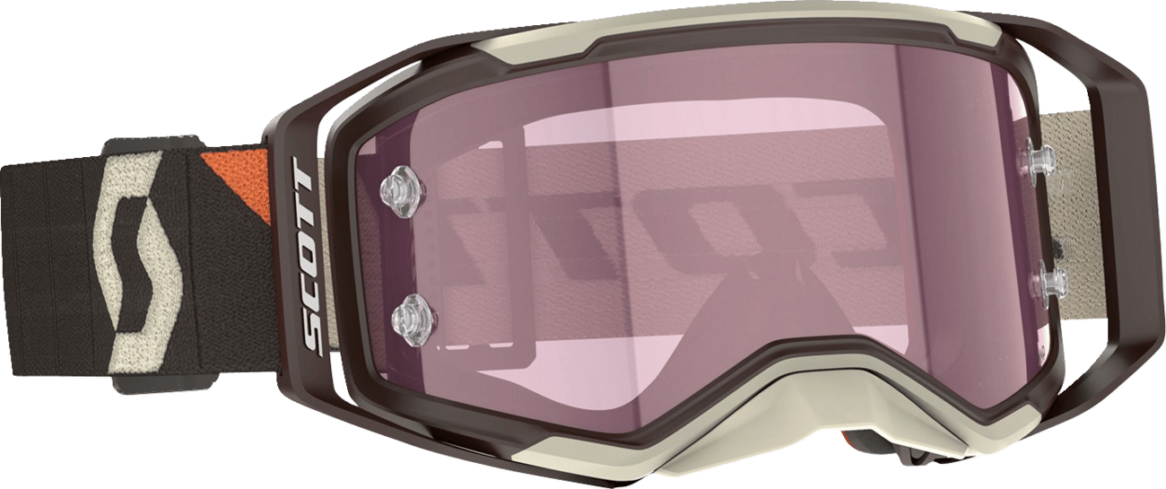SCOTT - 4214697699352 - Prospect 2.0 Amp Goggle - Deep Brown/Beige - Rose Lens
