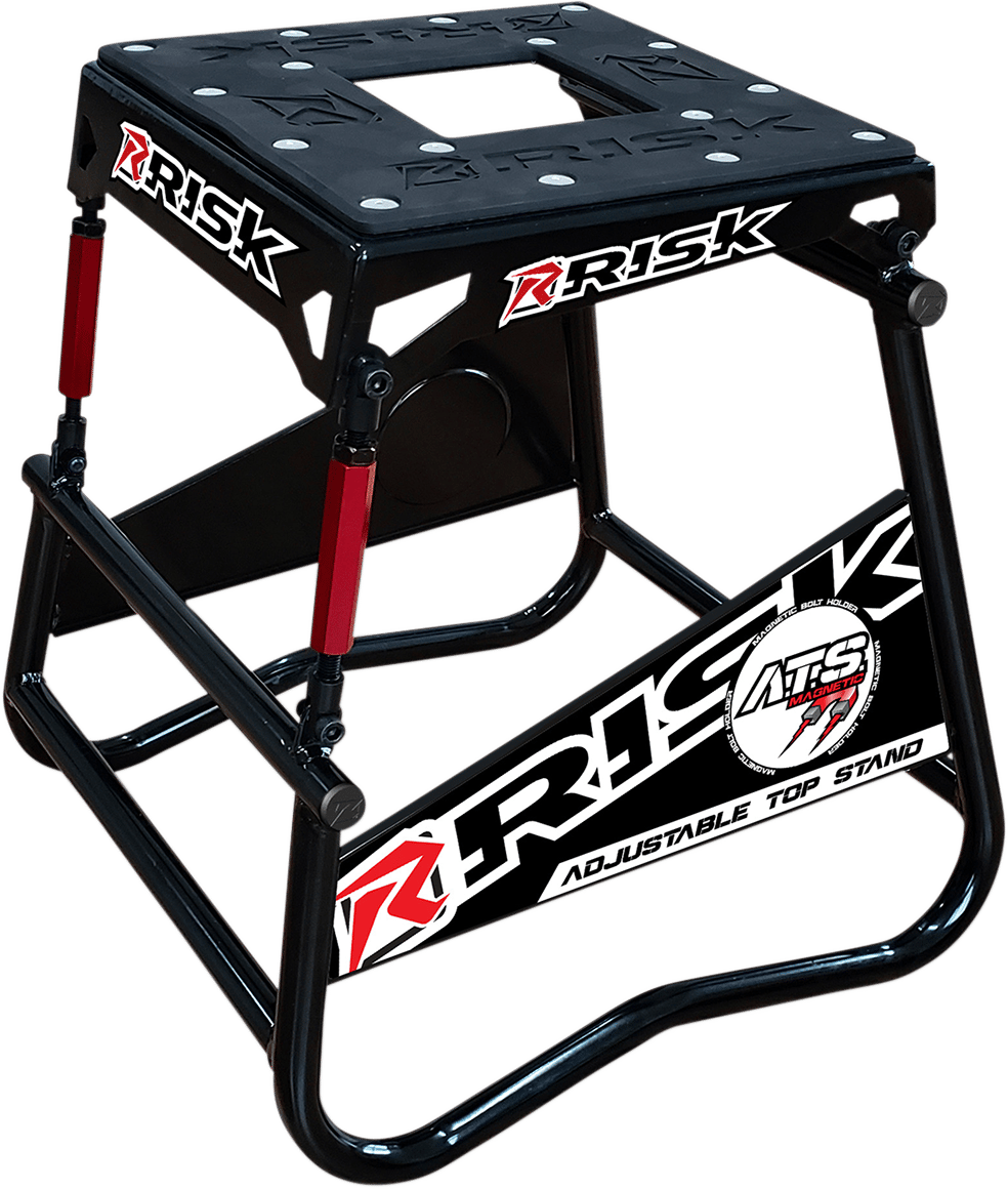 RISK RACING - 00381 - A.t.s. Adjustable Top Moto Stand - Magnetic
