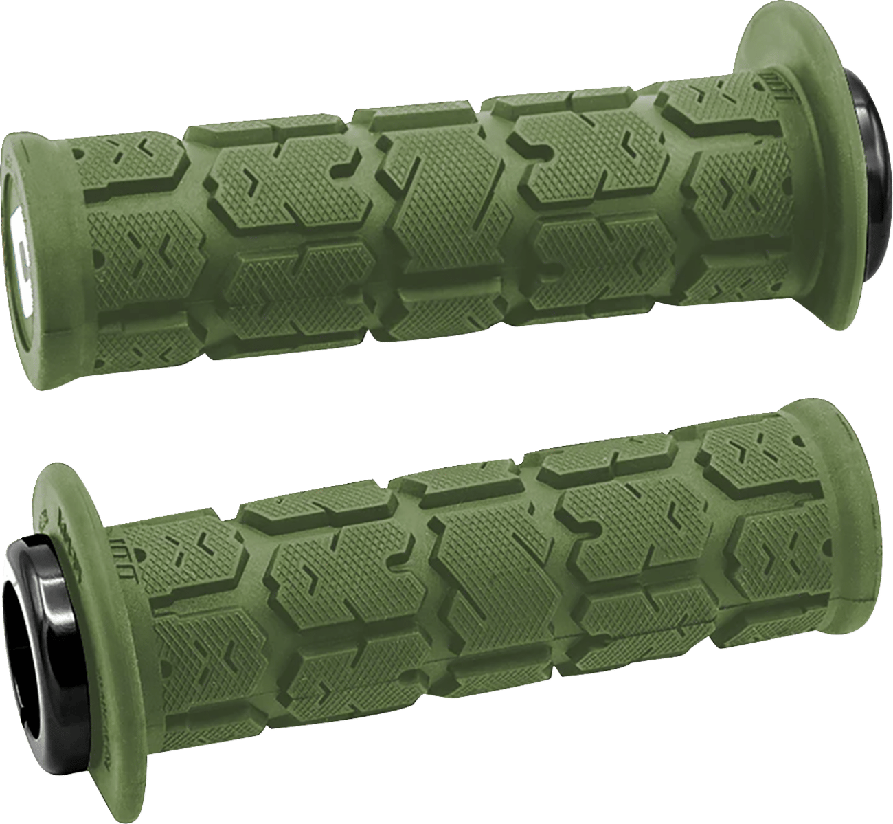 ODI - J33RGAGB - Rogue 2.1 Lock-On Grips - ATV/Pwc - Green/Black