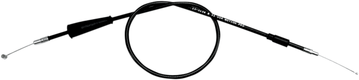 MOTION PRO Black Vinyl Throttle Cable