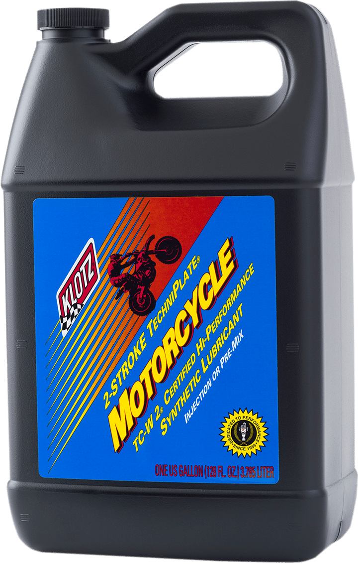 KLOTZ OIL - KL301 - Techniplate® Synthetic Tcw-2 2-Stroke Oil - 1 U.s. Gal.