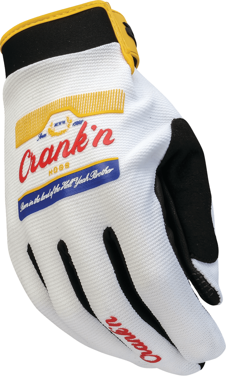 Z1R - 33015418 - Z1r Crank'n Moto Gloves - Gold - Large