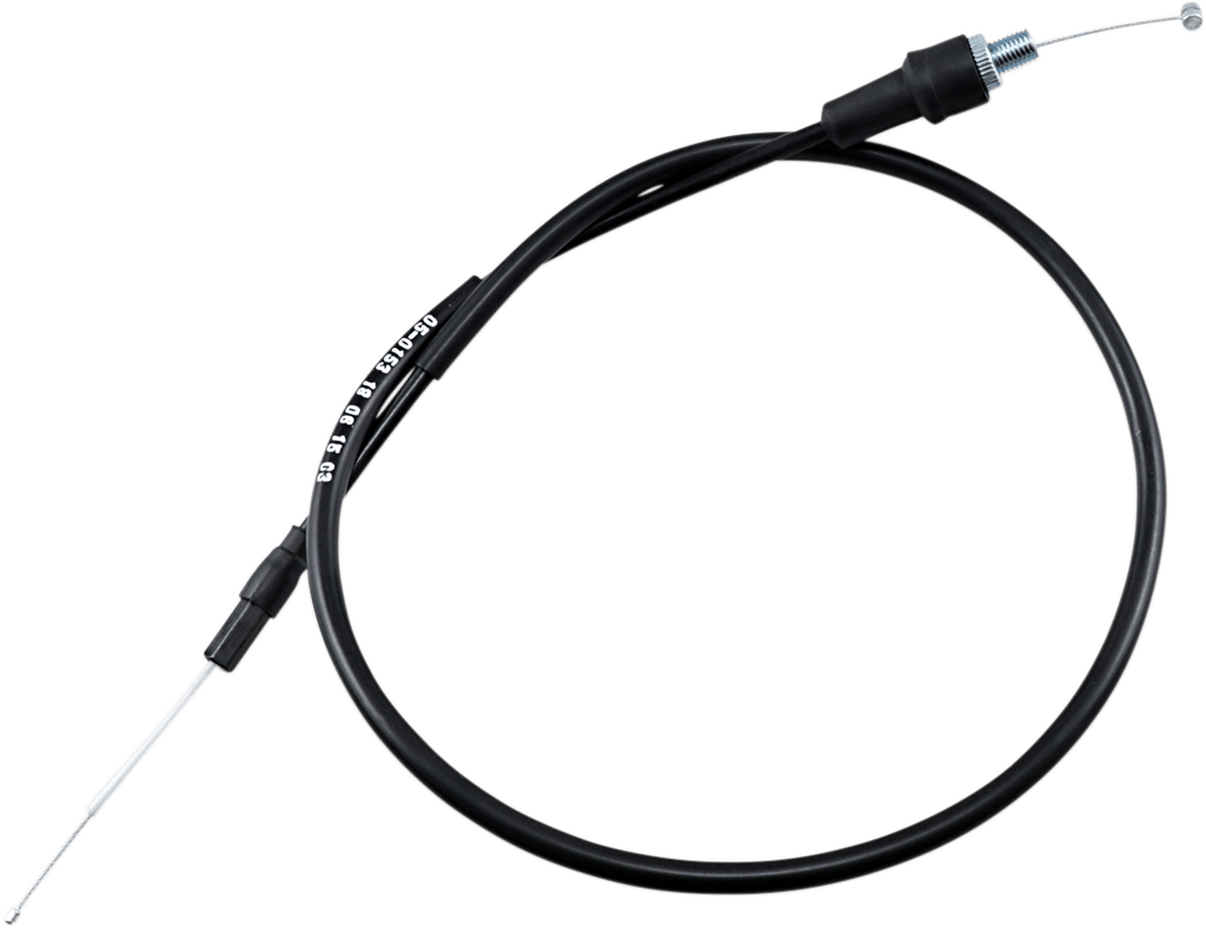 MOTION PRO - 050153 - Black Vinyl Throttle Cable - Pull - '93-'04 Yfm350