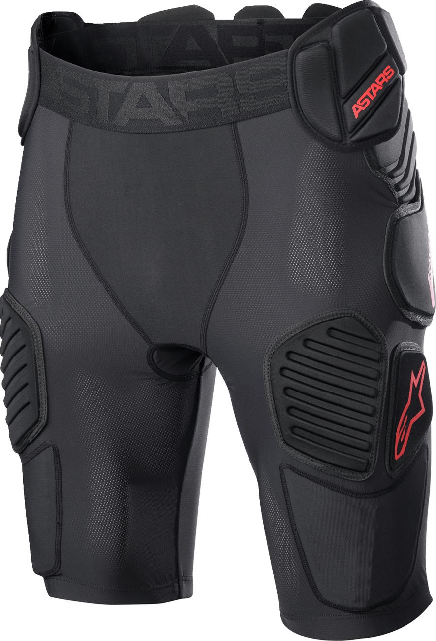 Bionic Pro Protection Shorts Black/Red Lg
