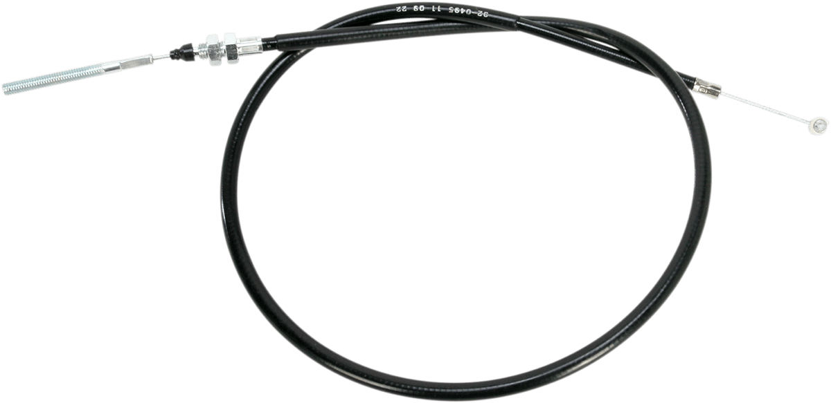 Black Vinyl Front Brake Cable