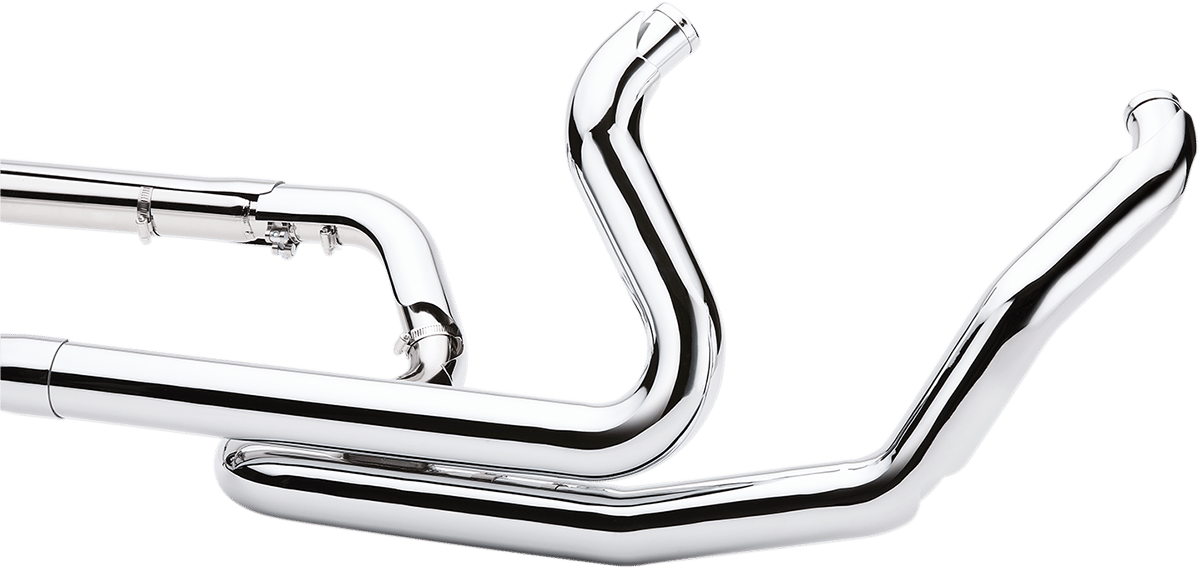 COBRA - 6253DB1 - Powerport Dual Headpipes With Dual Bungs - Chrome