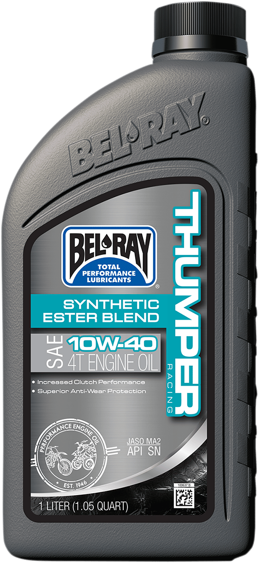 BEL-RAY - 99520B1LW - Thumper® Racing Synthetic Ester Blend 4T Engine Oil