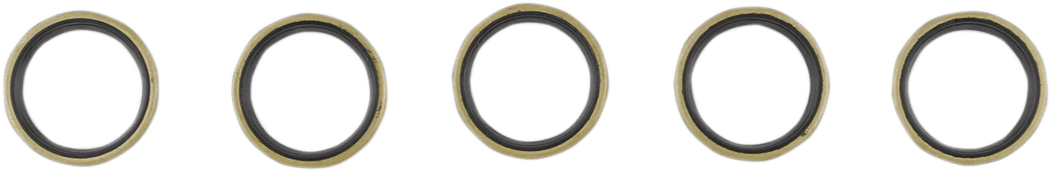 COMETIC - C9493 - Main Drive Gear Metal Seal - 5 Pack - L'81-86 Big Twin