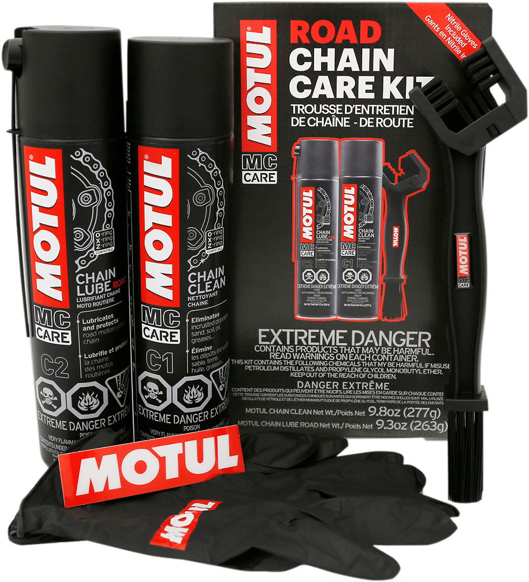 MOTUL - 109767 - Chain Care Kit - Road - Aerosol