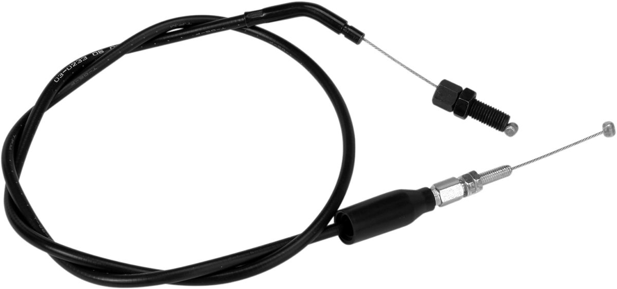 MOTION PRO - 030233 - Black Vinyl Throttle Cable - Push - '87-'07 - Kl650